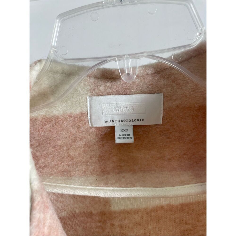 Anthropologie ett:twa Pink wool blend crop jacket Size XXS - Picture 9 of 11